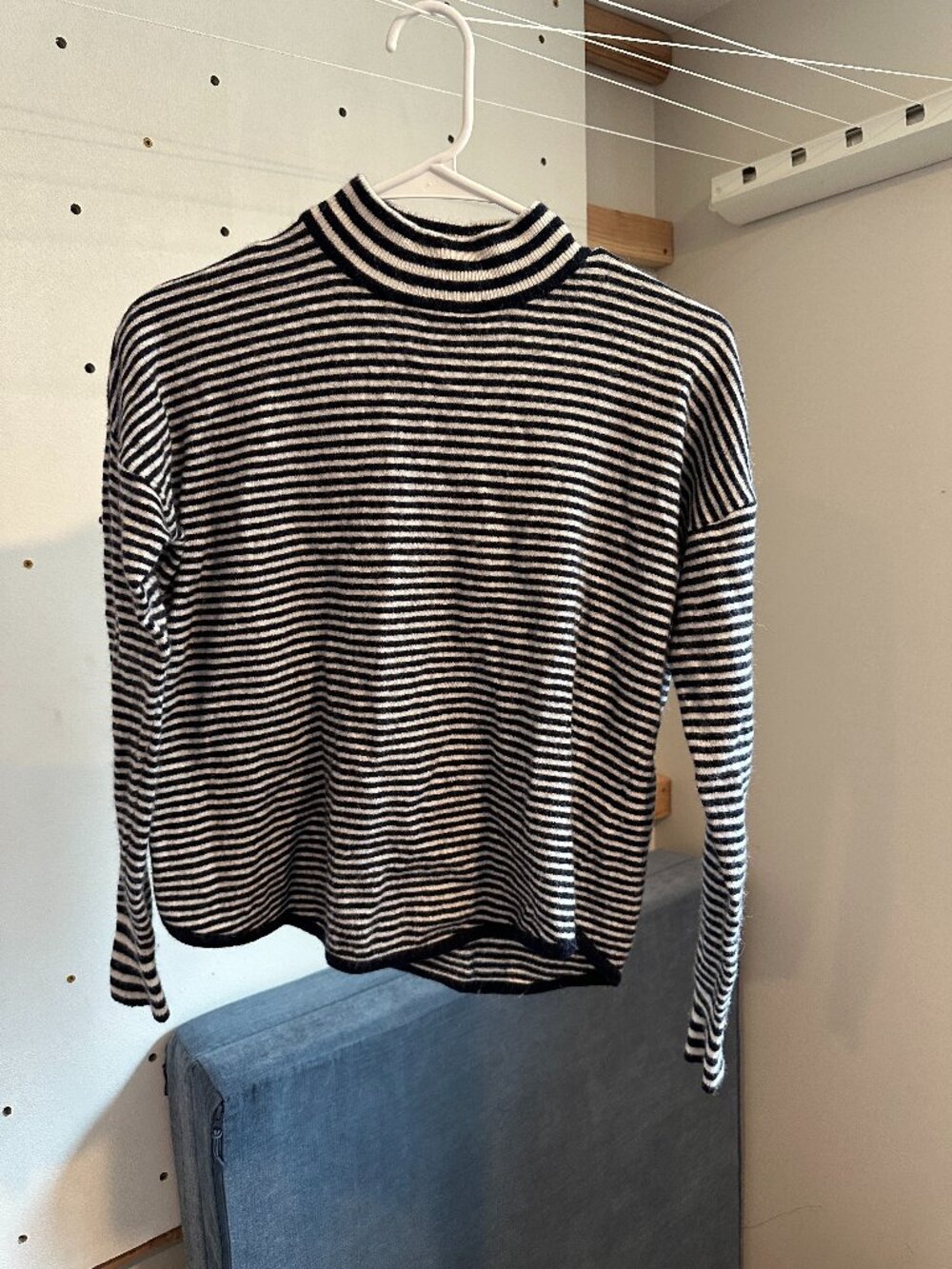 Madewell Merino and Alpaca Blend Mock Neck Sweater
